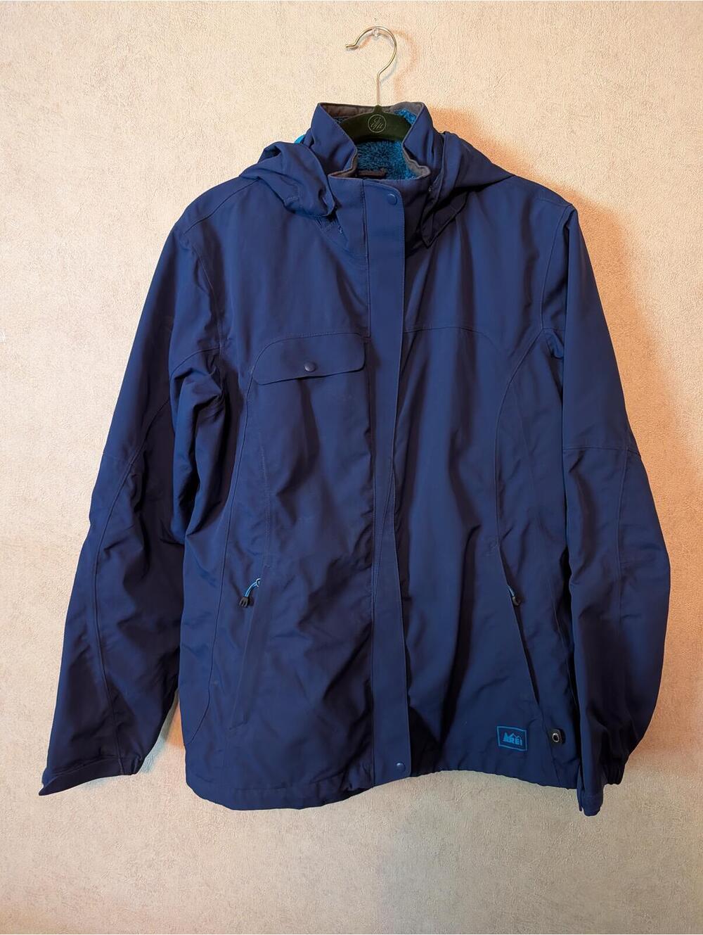 REI Women's blue outdoors wear gorp core jacket sz S